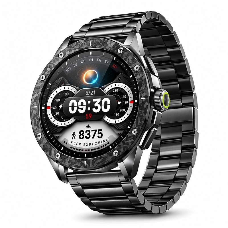 Oraimo Watch Pro NT OSW-850H AI Powered Smartwatch – 1.43″ AMOLED, Bluetooth Calling, 2GB Storage & IP68